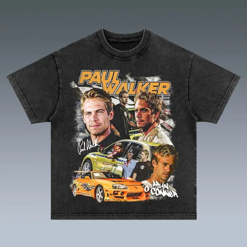 VINTAGE TEE | PAUL WALKER Trending Movie T shirt Vintage 90s T-shirt gift for Movie fans gift for him gift for her unisex...