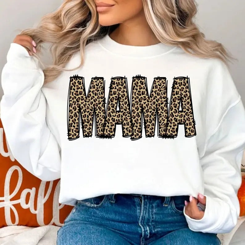 VXCHailey Riter Premium  Mama Leopard Print  Shirt Hoodie, Sweatshirt | UrbanDripWear.com