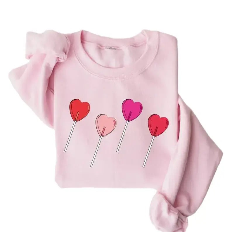 Valentine Candy Heart Sweatshirt, Hoodie, T-Shirt | UrbanDripWear.com