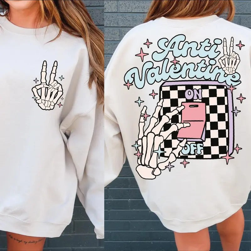 Valentine On Off Day Valentine Sarcastic Funny shirt Hoodie, Sweatshirt | UrbanDripWear.com