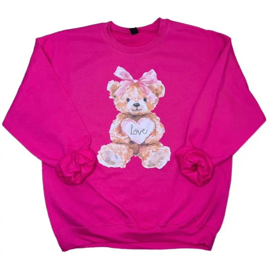 Valentine Teddy Bear Sweatshirt