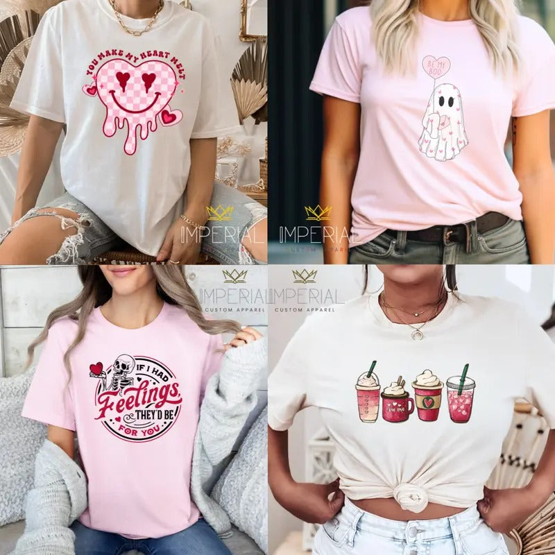 Valentine's Day Best Sellers, V-Day T-Shirts, Valentine's Day 2024 T-Shirt, V-Day Shirt, Galentine's Day...