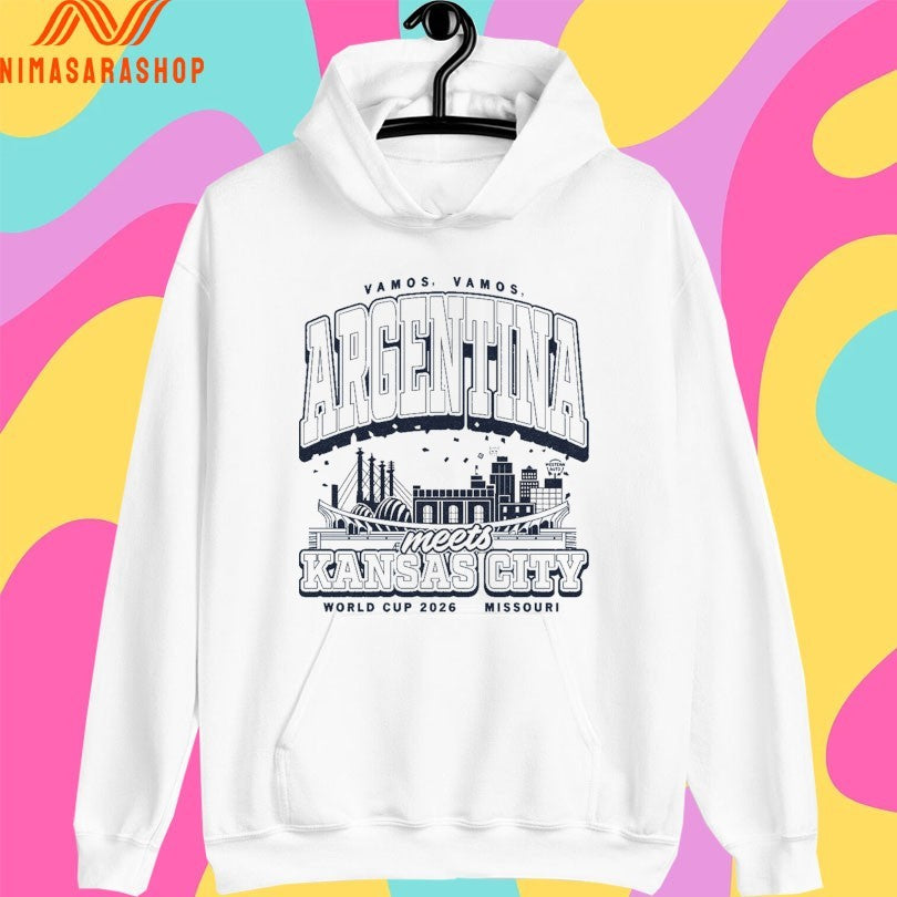 Vamos Vamos Argentina Meets Kansas City World Cup 2026 Missouri Shirts