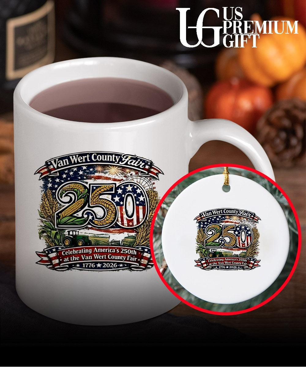 Van Wert County Fair 250 Celebrating America’s 250th 1776-2026 shirt