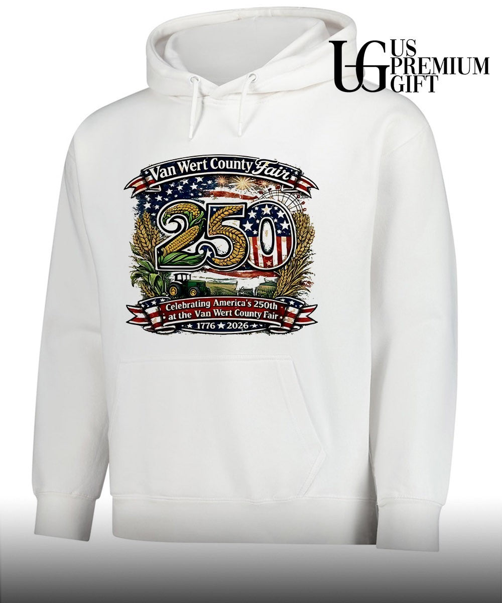 Van Wert County Fair 250 Celebrating America’s 250th 1776-2026 shirt