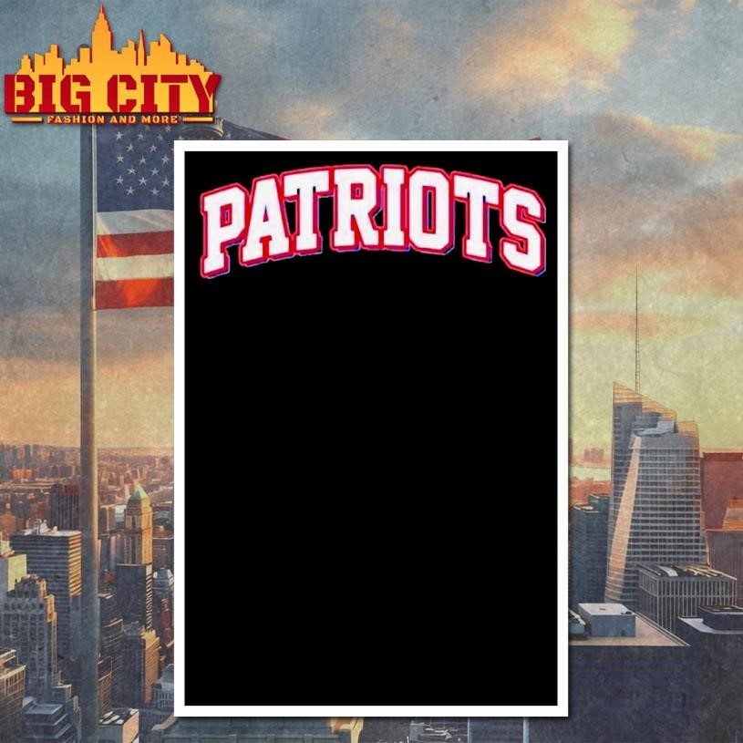 Varsity Sport Style Patriots Football Shirt