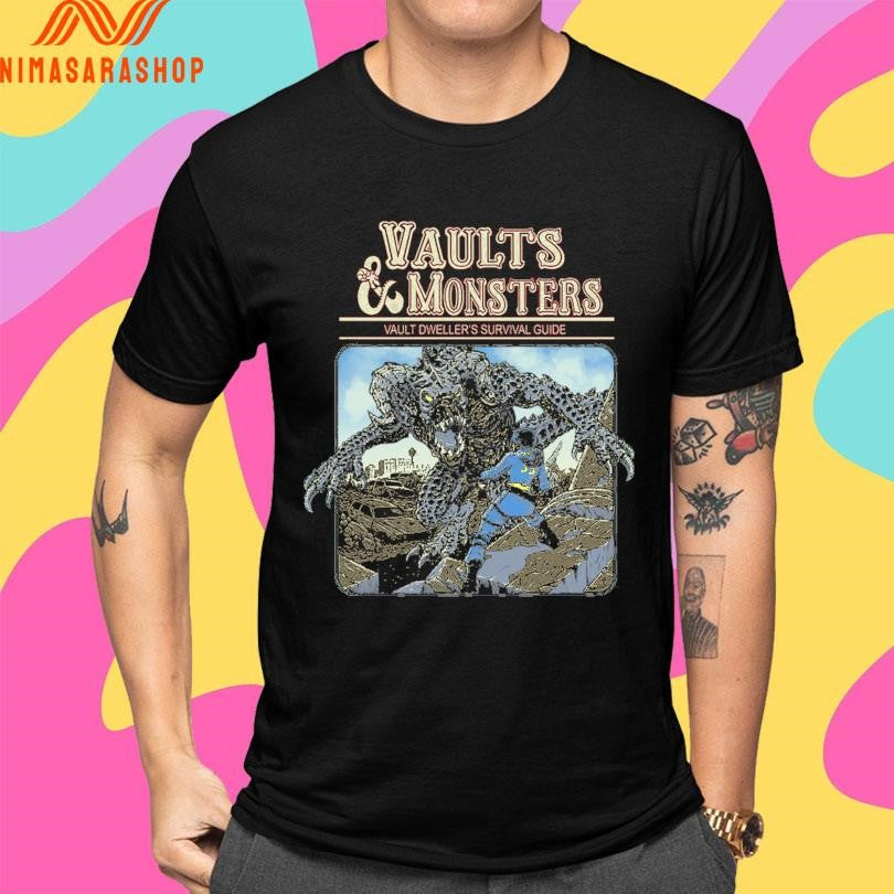Vaults And Monsters Vault Dweller’s Survival Guide Shirts