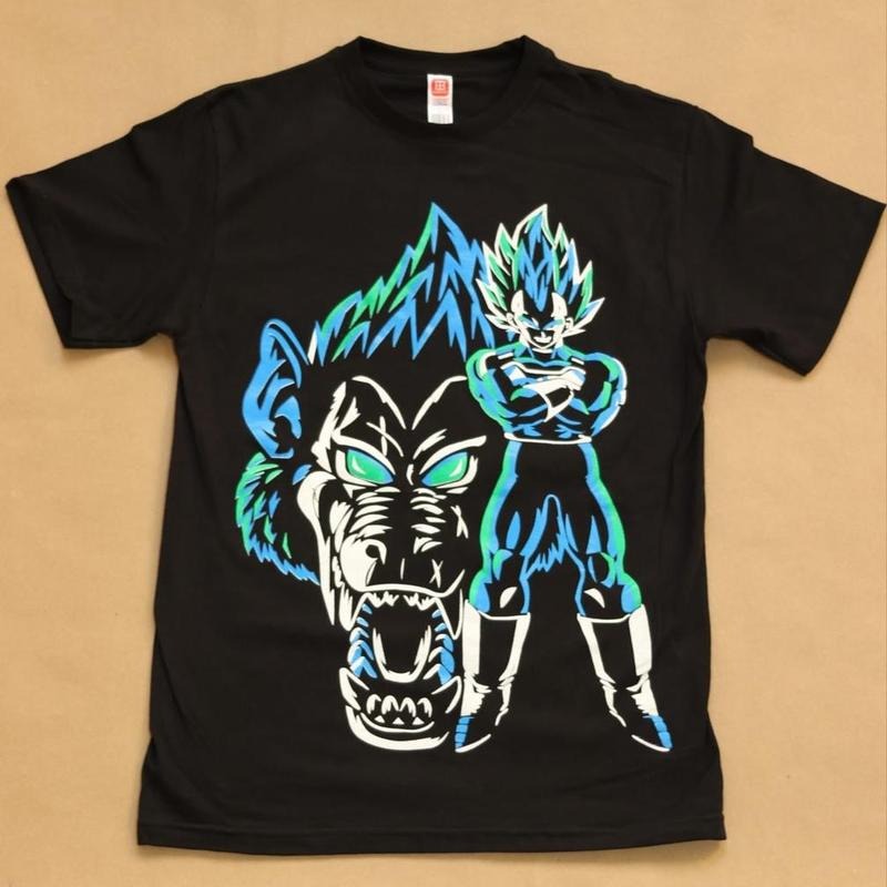 Vegeta T-shirt Black. Hoodie, Sweatshirt | UrbanDripWear.com