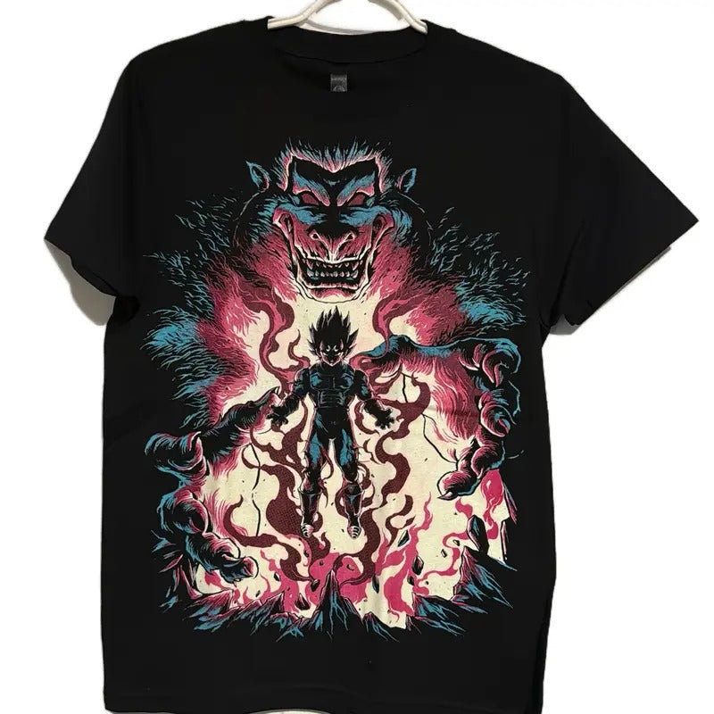 Vegeta mono T-shirts Menswear Top Tshirt Hoodie, Sweatshirt | UrbanDripWear.com
