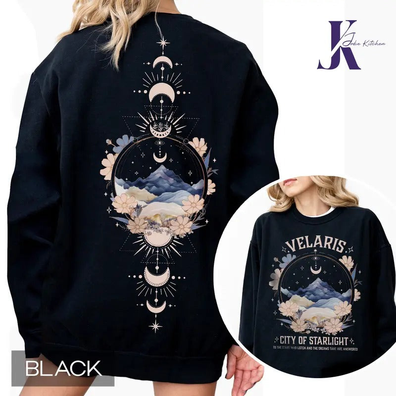 Velaris ACOTAR Shirt, Velaris City Of Starlight, The Night Court Shirt, SJM Merch Shirt, Court of Dreams, Rhysand...