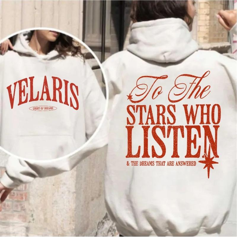 Velaris Acotar T Shirt Women To The Stars Who Listen Graphic T Shirts Velaris Night Court Rhysand Tee Shirt Sjm Bookish...