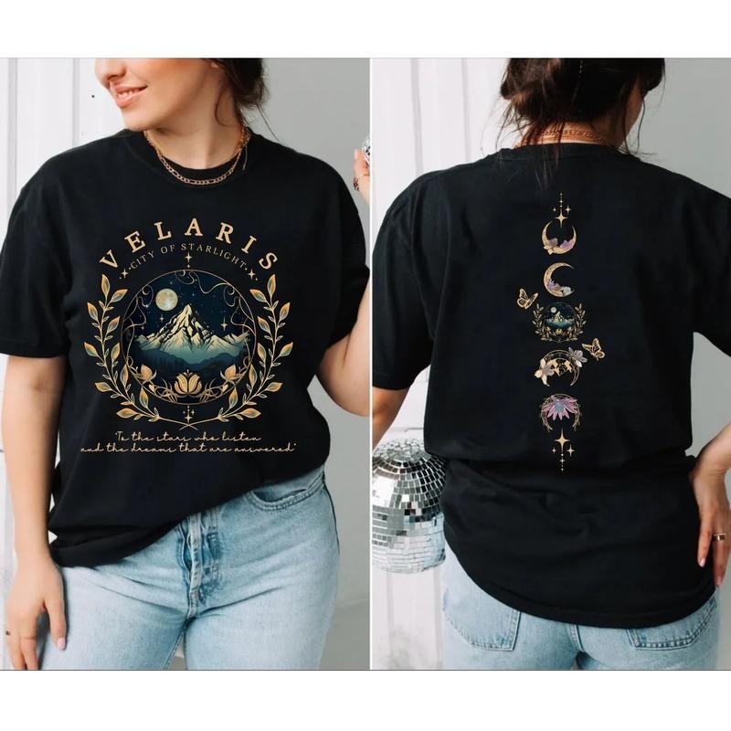 Velaris City Of Starlight Shirt, The Night Court, Sjm Merch Shirt, Acotar Velaris Tshirt, Court Of Dreams Tee, Velaris...