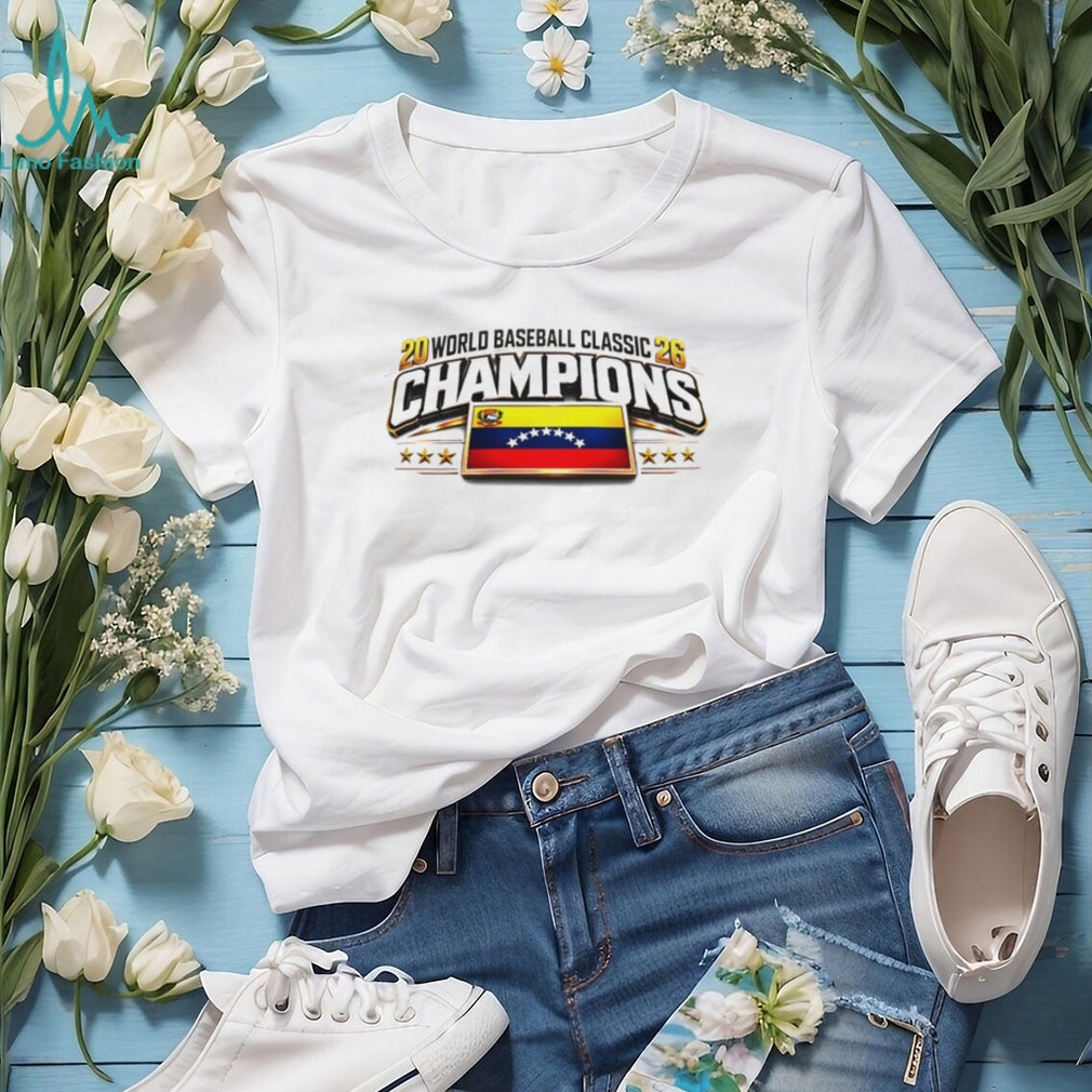 Venezuela 2026 World Baseball Classic Champions T Shirt
