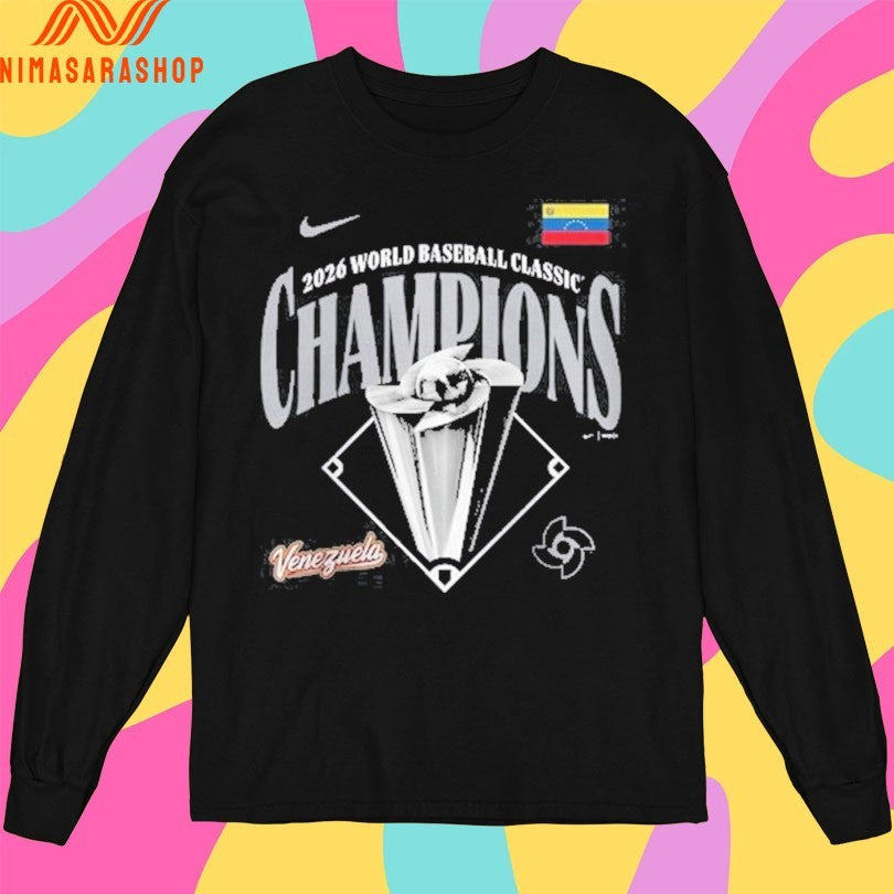 Venezuela Baseball 2026 World Baseball Classic Champions Shirts