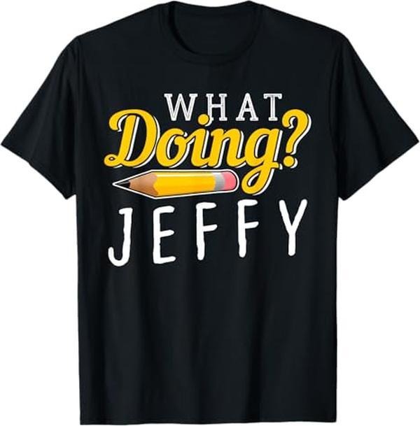 [Versatile T-shirt] Cool What Doing? Jeffy Funny For Men Women Kids Friends T-Shirt Graphic Graphic Tees Hoodie, Sweatshirt