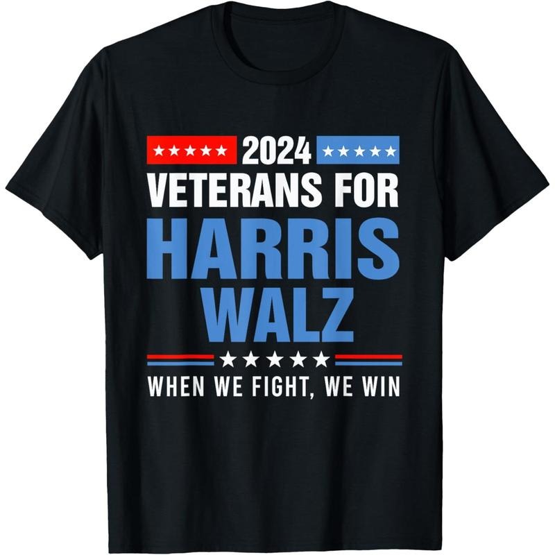 Veterans For Harris Walz 2024 Presidential Campaign T-Shirt made in usa Hoodie, Sweatshirt | UrbanDripWear.com