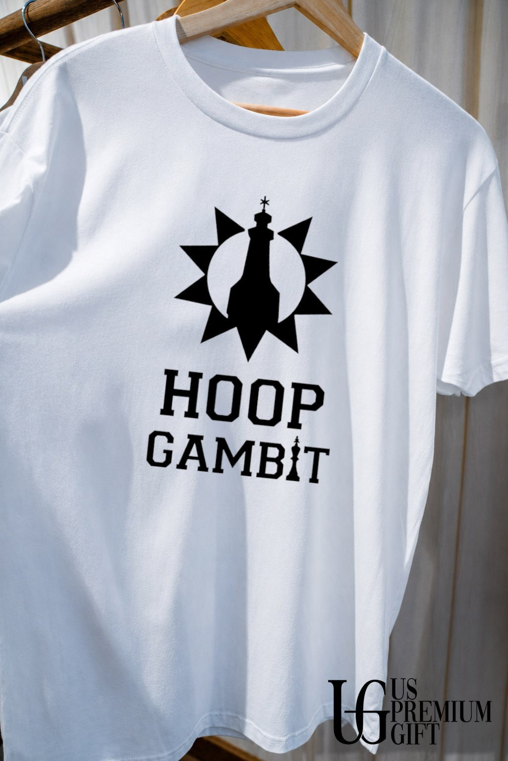 Victor Wembanyama wearing Hoop Gambit shirt