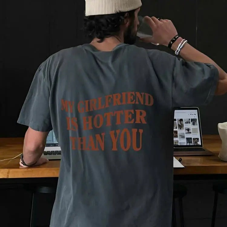 Victoria Maxwell, Anniversary Gift, My Girlfriend Is Hotter Than You Shirt, Funny Saying Sweatshirt, Funny Boyfriend...