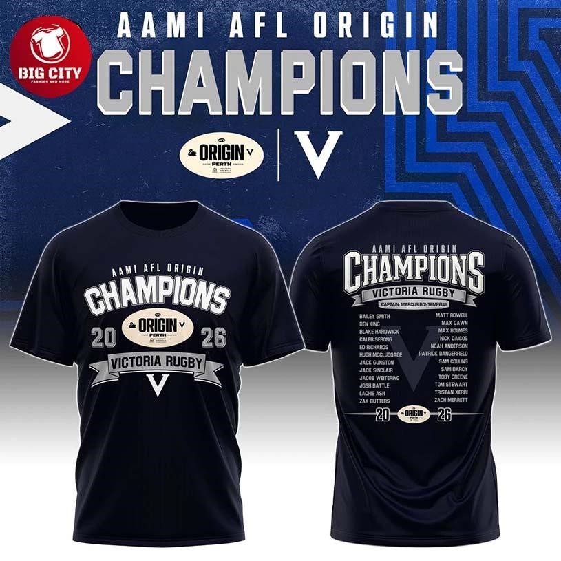 Victoria Rugby AFL Champions Two Sided Shirt