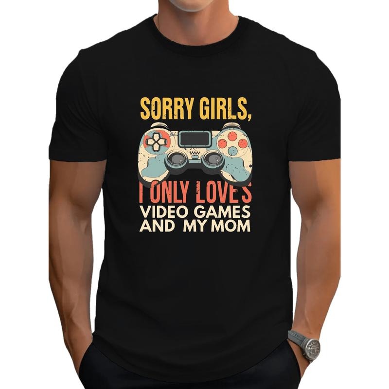 Video Games Mom G500 pure cotton men's T-shirt comfort fit made in usa Hoodie, Sweatshirt | UrbanDripWear.com