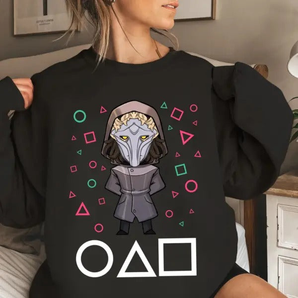 Viktor Arcane Sweatshirt, Squid Game Front Man _Sweatshirt Gift For Woman and Man Unisex Sweatshirt T-Shirts, Hoodie