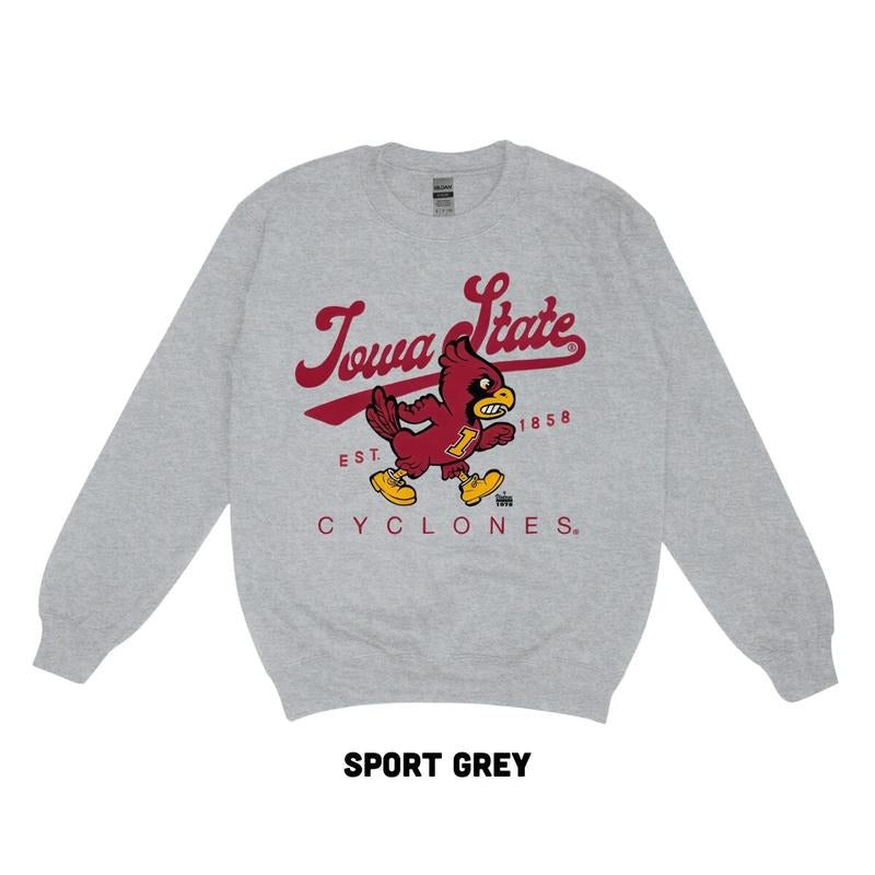 Vintage 90S IOWA State Cyclones Crewneck Sweatshirt, NCAA Final Four Championship Crewneck Sweatshirt, Unisex Shirt,...
