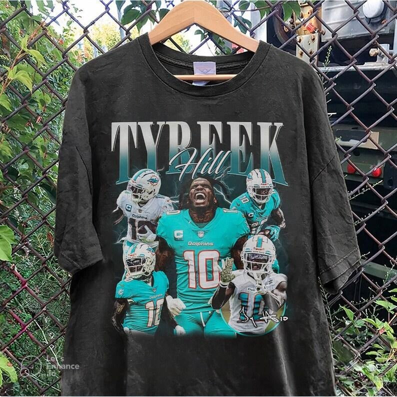 Vintage 90s Graphic Style Tyreek Hill T-Shirt Sweatshirt