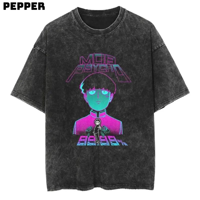 Vintage 99.99% Shirt, Mob Psycho Shirt, 99.99% Merch, Anime Shirt Menswear Top Underwear Streetwear Tshirt Biker Hoodie,...