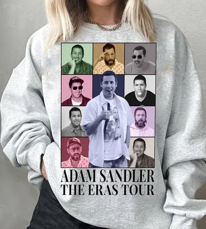 Vintage Adam Sandler The Eras Tour Shirt,Adam Sandler Fan Gift,Adam Sandler 2024 Concert Shirt, gift for fans Hoodie,...