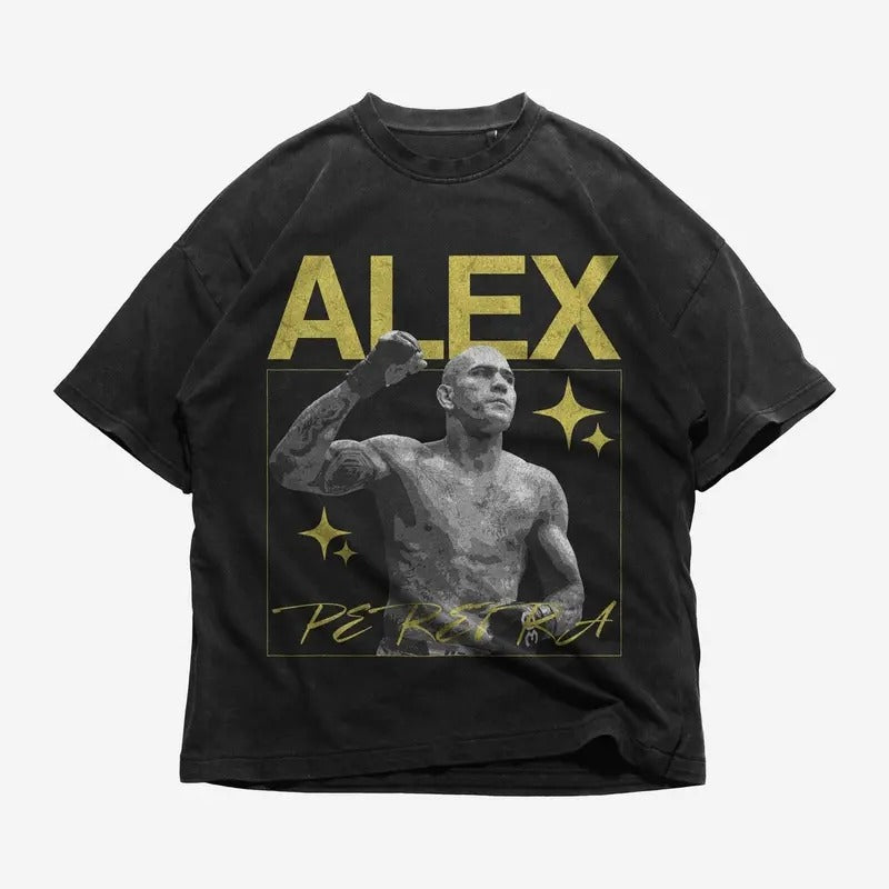 Vintage Alex Pereira Gift Unisex T-Shirt Sweatshirt Hoodie Cotton | UrbanDripWear.com