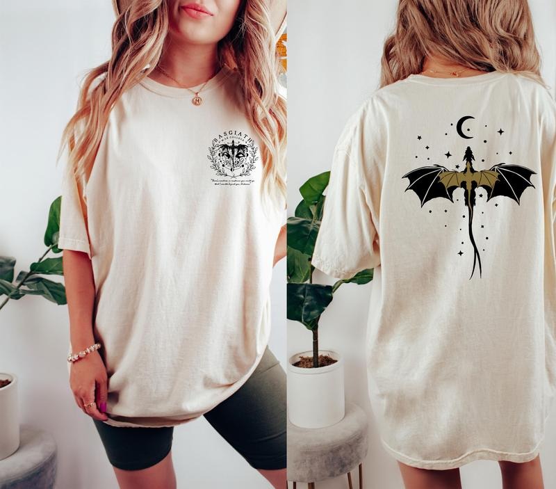 Vintage Basgiath War College Shirt,Back And Front Desıgn,Fourth Wing Shirt,Dragon Rider Violet Sorrengail,Bookish The...