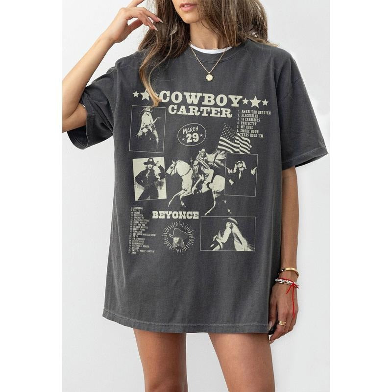 Vintage Beyon Cowboy Carter Shirt, Beyhive Exclusive Merch Best Price