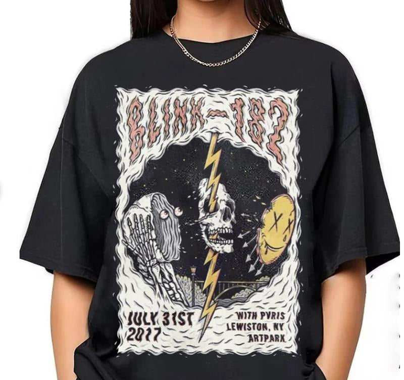 Vintage Blink Shirt, 182 T Shirt, Vintage 182 Shirt,Band Tee,Rock Shirt,Vintage Style Shirt,Rock and Roll Shirt Hoodie,...