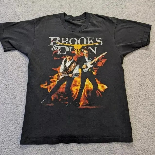 Vintage Brooks and Dunn Electric Rodeo T-Shirt, Country Music, 90s, Unisex T-Shirt, Gift For Men Women Menswear Top...