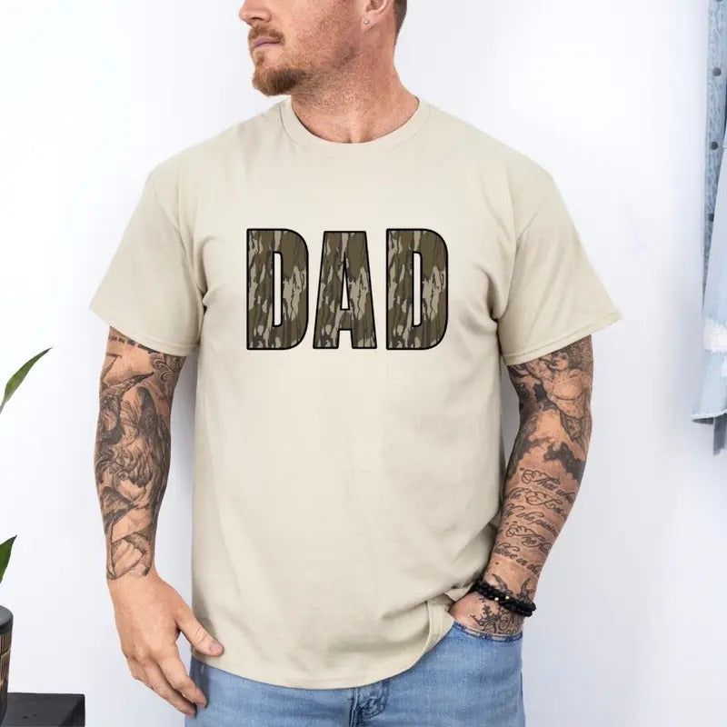 Vintage Camo Dad Shirt Hoodie, Sweatshirt | UrbanDripWear.com