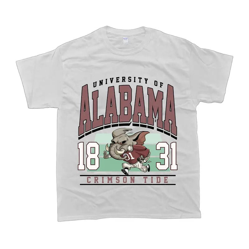 Vintage College NCAA White Gildan T-shirt Womenswear Unisex Cotton Hoodie, Sweatshirt | UrbanDripWear.com