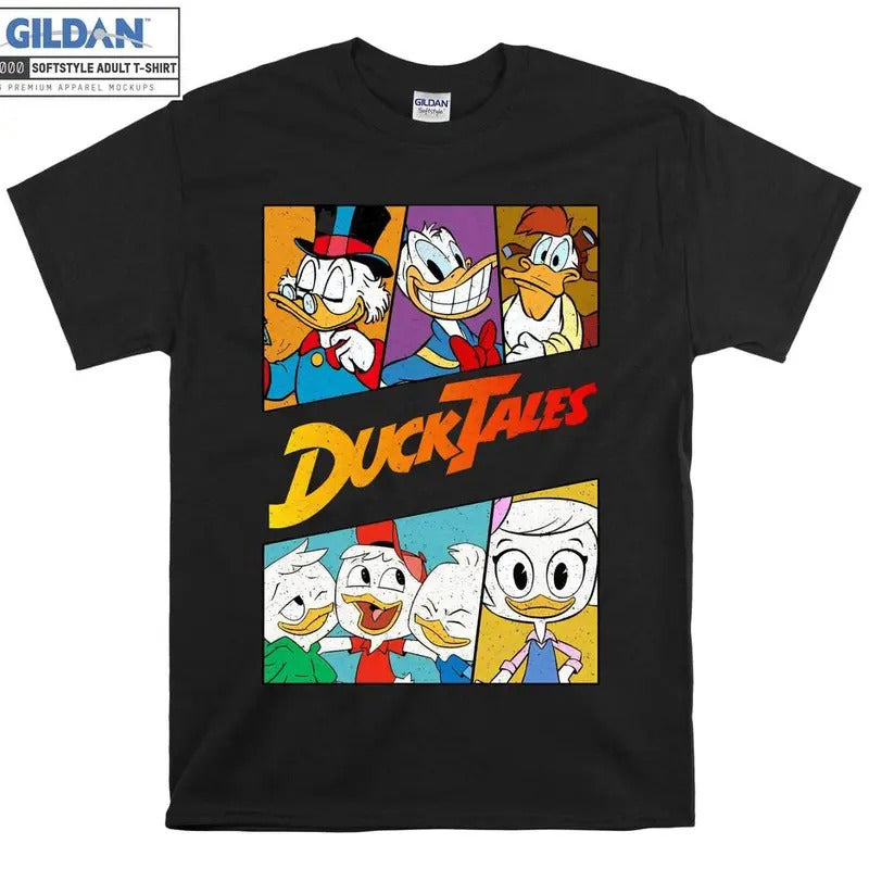 Vintage D1sney Duck T-shirt, Gild4n Oversized Men Women Unisex Hoodie, Sweatshirt | UrbanDripWear.com