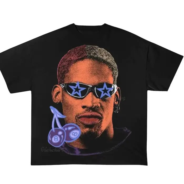 Vintage Dennis Rodman T Shirt Hoodie, Sweatshirt | UrbanDripWear.com