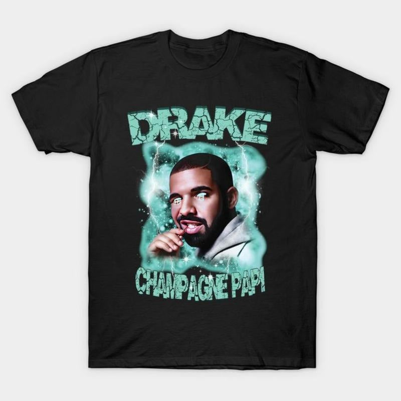 Vintage Drake Champaign Papi T-Shirt, Rap Music Shirt, Drake Hip Hop Tee, Rap Album Cover T-Shirt, Album Cover Tee Top...
