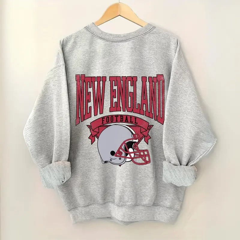 Vintage Football Sweatshirt Hometown Pullover City Womenswear Graphic Casual Comfort T-Shirts, Hoodie | UrbanDripWear.com