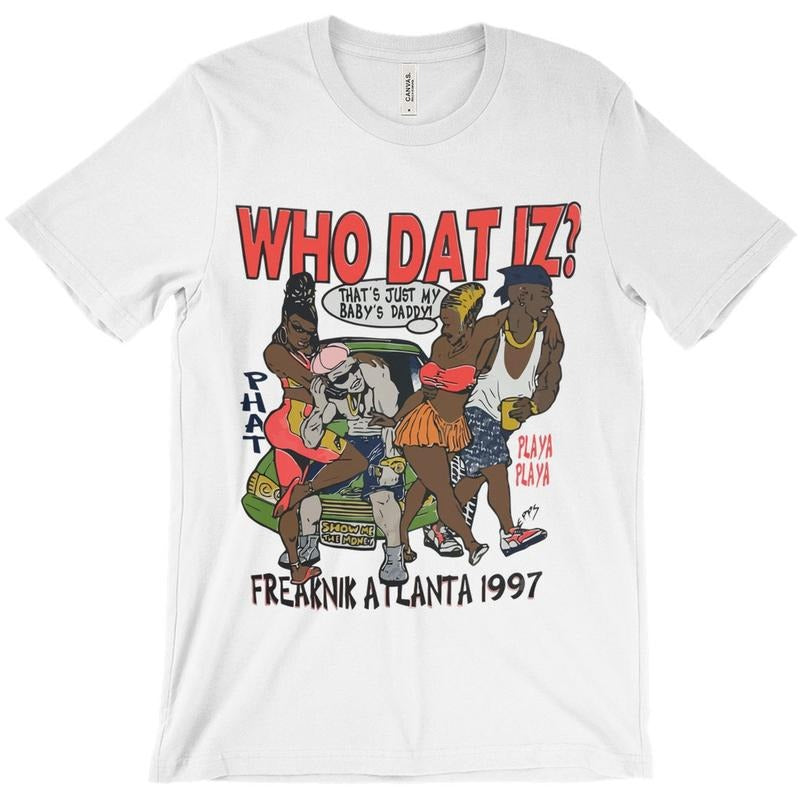 Vintage Frea.knik At.lan.ta 1997 T-Shirt – Retro Hip-Hop Festival Unisex Tee Hoodie, Sweatshirt | UrbanDripWear.com