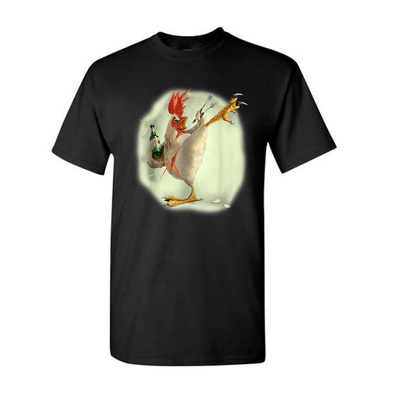 Vintage Funny Chicken Farmer T-Shirt Sweatshirt Hoodie | UrbanDripWear.com