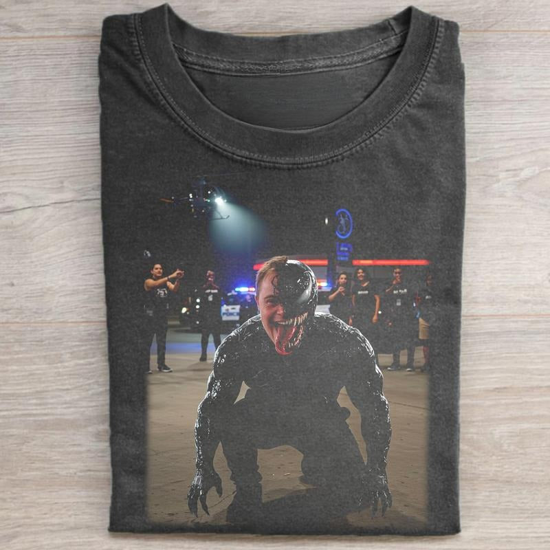 Vintage Funny Venodown Graphic Tee - The Symbiote Down Shirt - Down syndrome Shirt