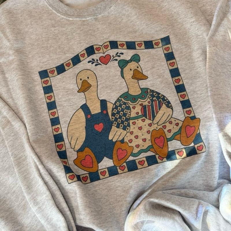 Vintage Geese Sweatshirt T-Shirts, Hoodie | UrbanDripWear.com