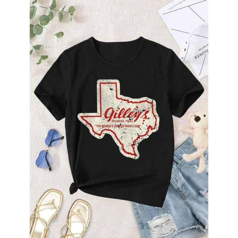 Vintage Gilleys Pasadena Texas Women's T-Shirt