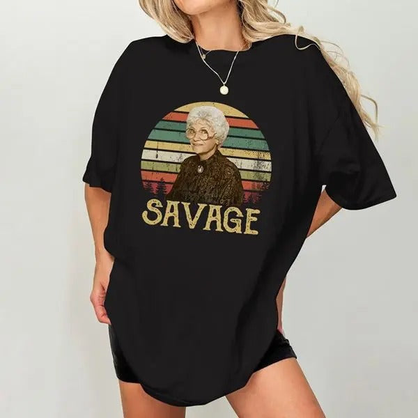 Vintage Golden Girls Shirt Savage Sophia Petrillo Shirtstyle{n002}3 Hoodie, Sweatshirt | UrbanDripWear.com