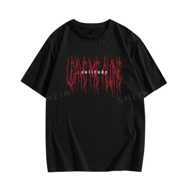 Vintage Goth Men Letter Y2k  Graphic Tee, Sweatshirt, Hoodie Gift For Women Top Womenswear Underwear Cotton Polyester...