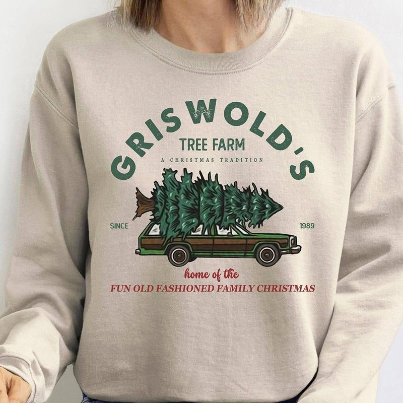 Vintage Griswold Christmas Crewneck Sweatshirt, Hoodie, T-shirt, Cute Christmas Gifts | UrbanDripWear.com