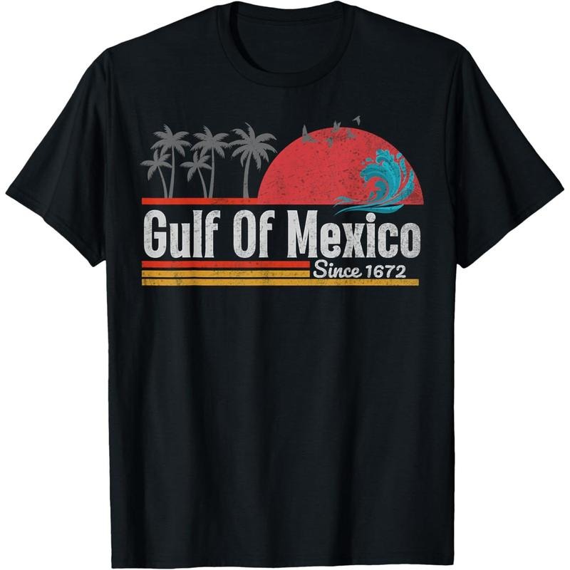 Vintage Gulf of Mexico Est.1772 Graphic T-Shirt made in usa Hoodie, Sweatshirt | UrbanDripWear.com