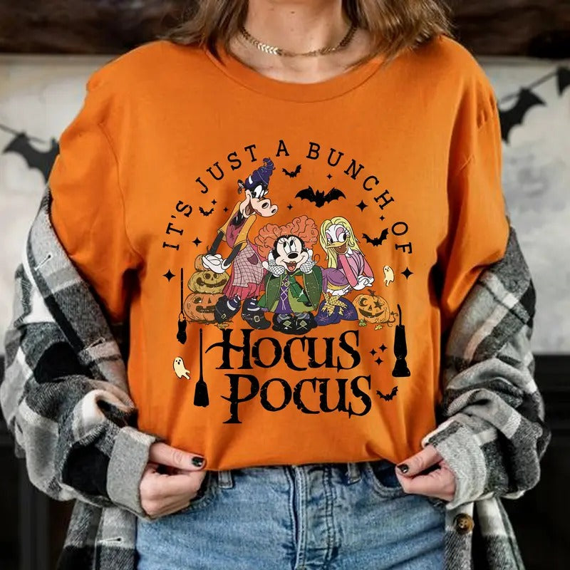 Vintage Hocus Pocus Shirt, Halloween Hocus Pocus Sweatshirt, Halloween Party Shirt, Halloween Hoodie | UrbanDripWear.com
